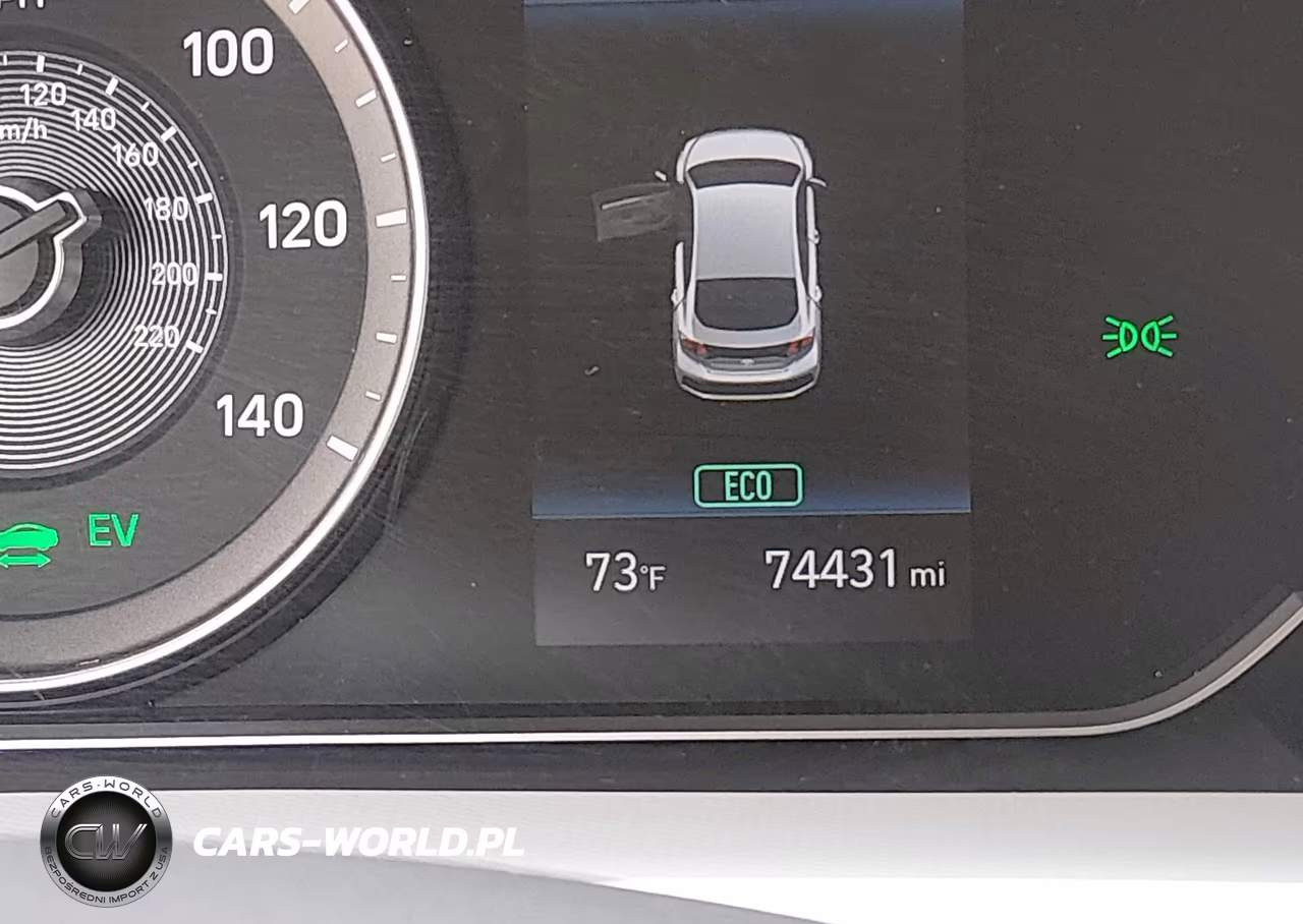 2020 Hyundai Ioniq Hybrid Blue VIN:KMHC65LC4LU220183 - 18