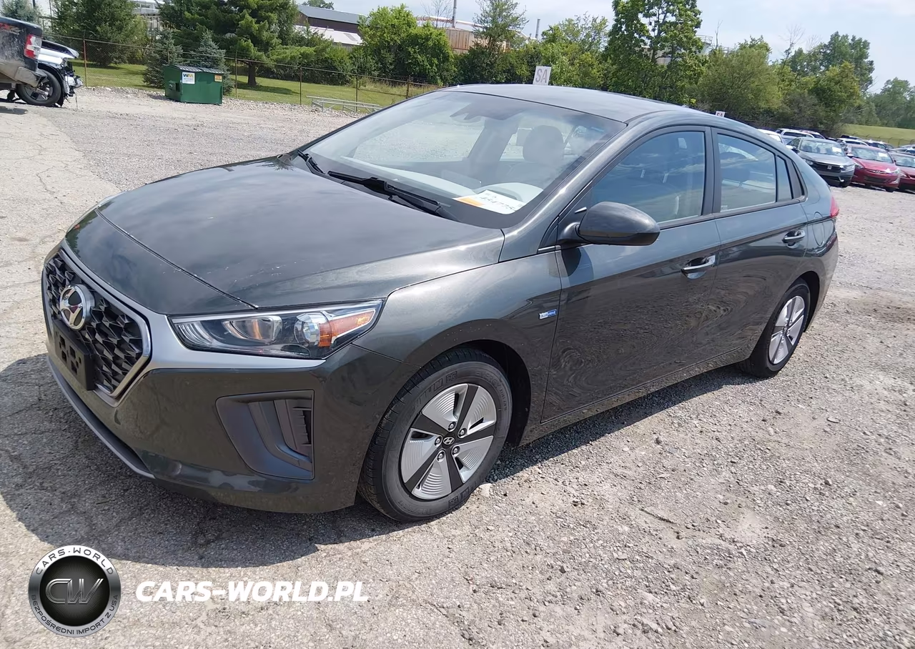 2020 Hyundai Ioniq Hybrid Blue VIN:KMHC65LC4LU220183 - 2