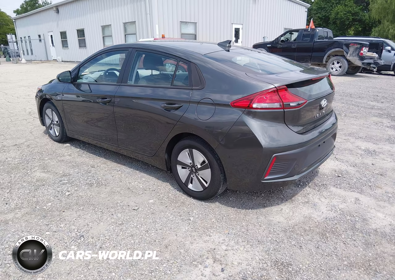 2020 Hyundai Ioniq Hybrid Blue VIN:KMHC65LC4LU220183 - 3
