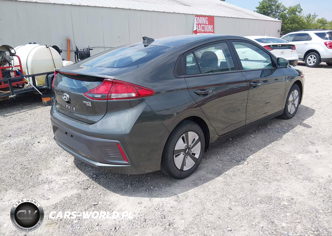 2020 Hyundai Ioniq Hybrid Blue VIN:KMHC65LC4LU220183 - 4