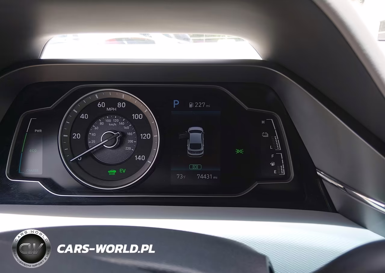 2020 Hyundai Ioniq Hybrid Blue VIN:KMHC65LC4LU220183 - 7