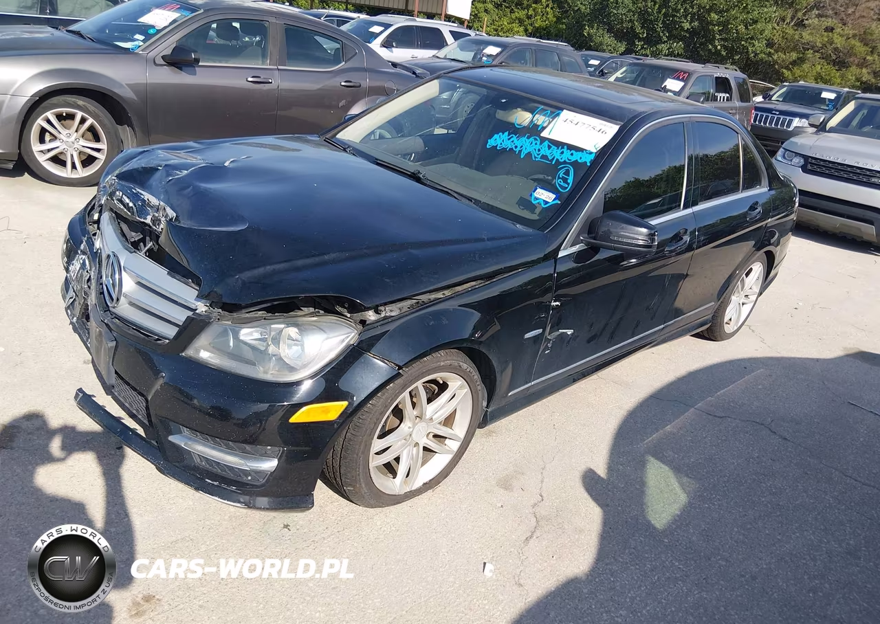 2012 Mercedes-Benz C 250 Sport VIN:WDDGF4HB1CA628650 - 2