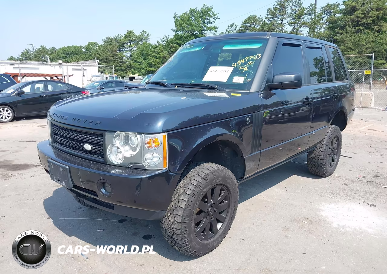 2005 Land Rover Range Rover Hse VIN:SALME11455A180547 - 2
