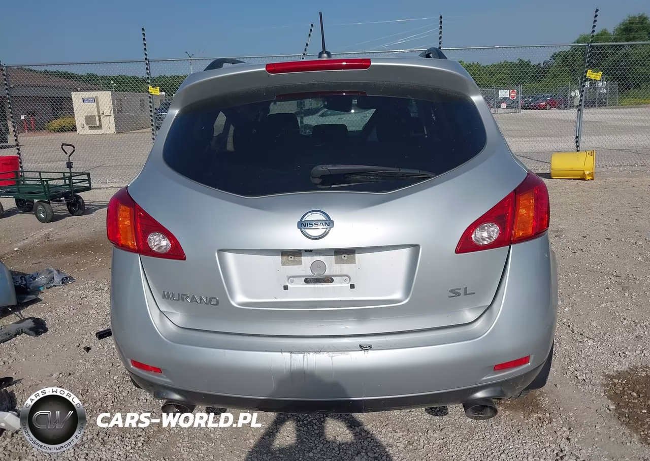 2009 Nissan Murano Sl VIN:JN8AZ18U59W002638 - 17