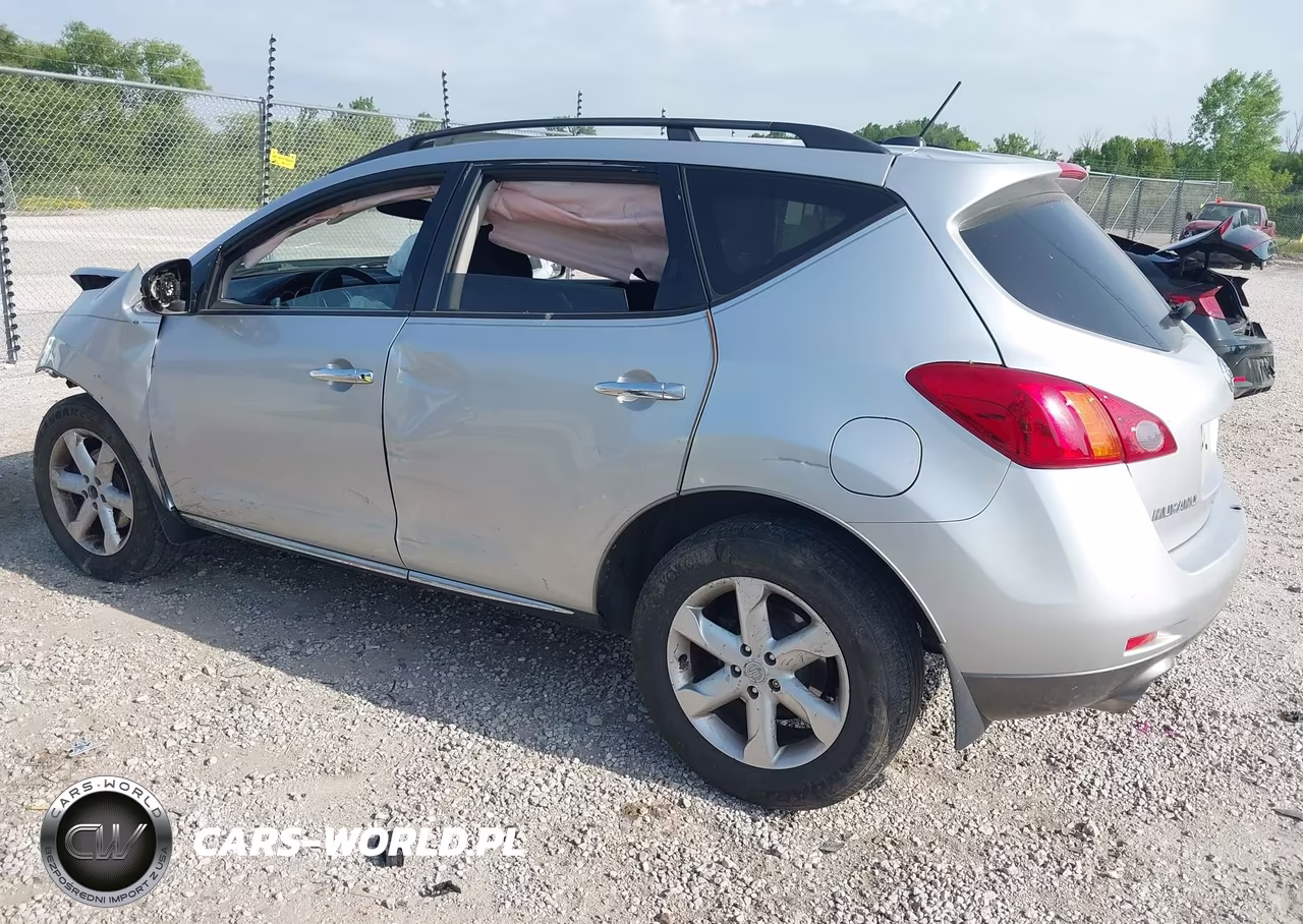 2009 Nissan Murano Sl VIN:JN8AZ18U59W002638 - 3
