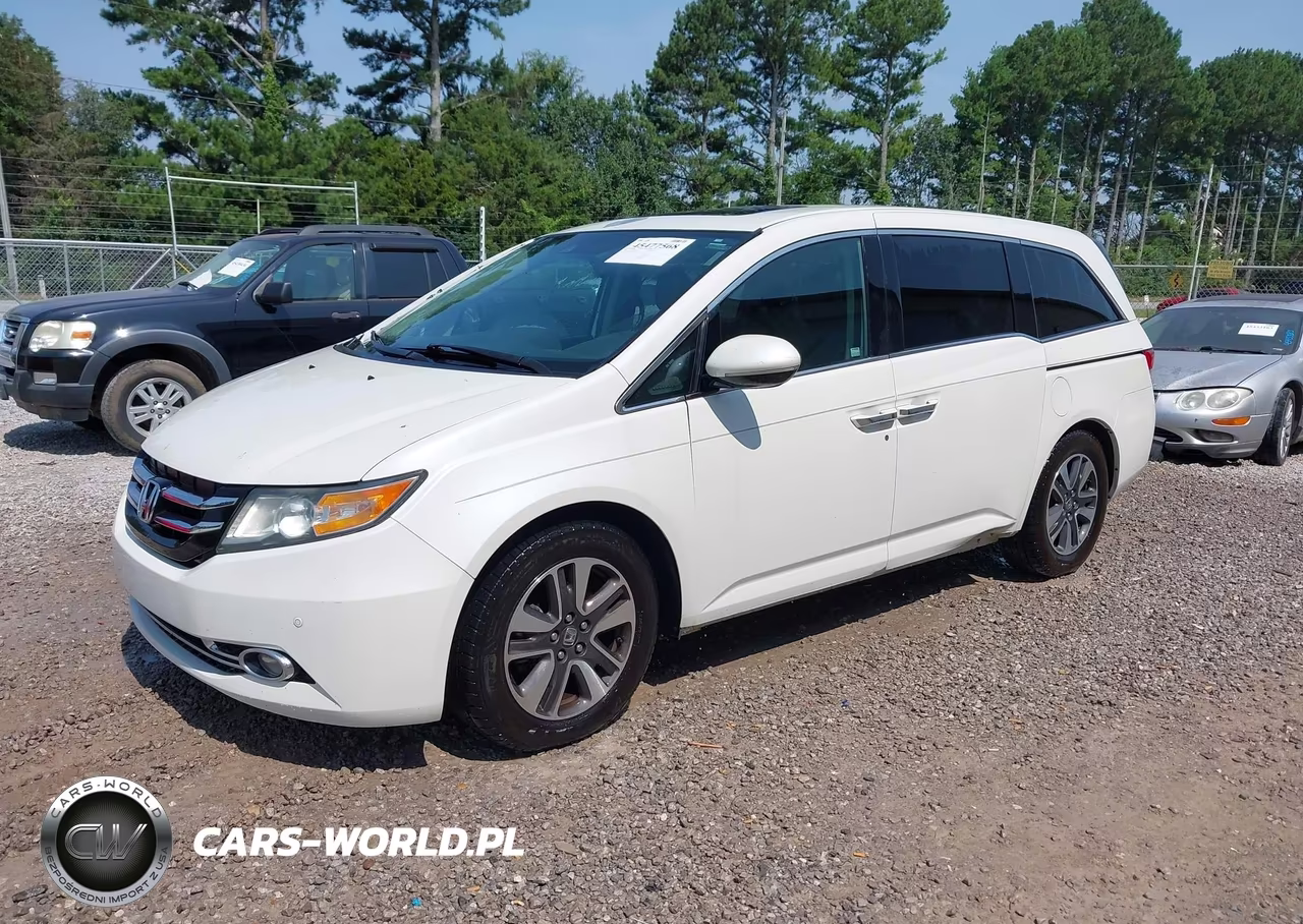 2014 Honda Odyssey Touring-Touring Elite VIN:5FNRL5H98EB123388 - 2