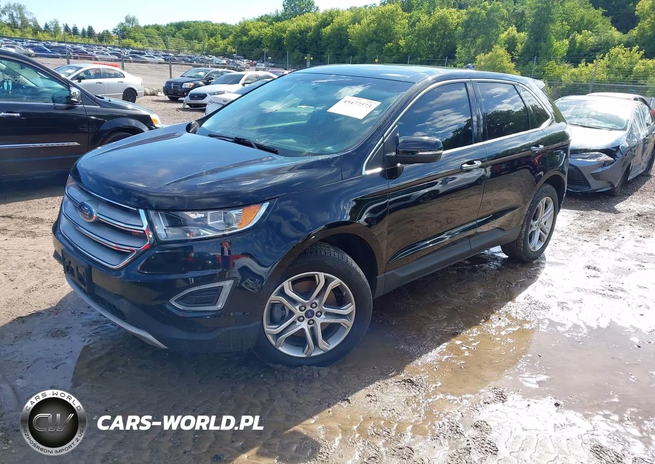 2016 Ford Edge Titanium VIN:2FMPK4K9XGBB44218 - 2