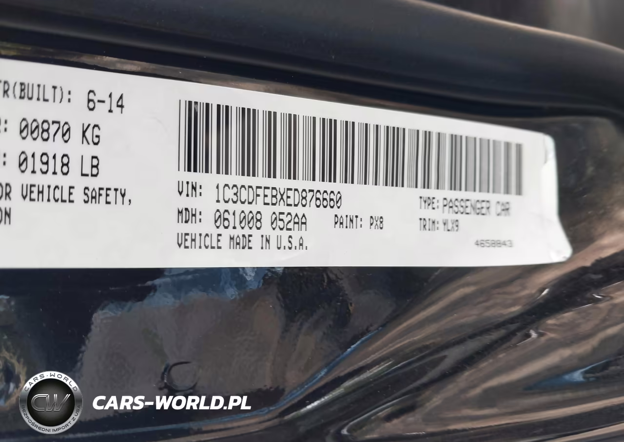 2014 Dodge Dart Gt VIN:1C3CDFEBXED876660 - 9