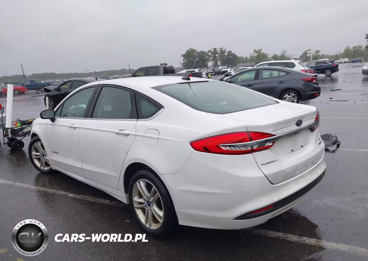 2018 Ford Fusion Hybrid Se VIN:3FA6P0LU5JR247851 - 3
