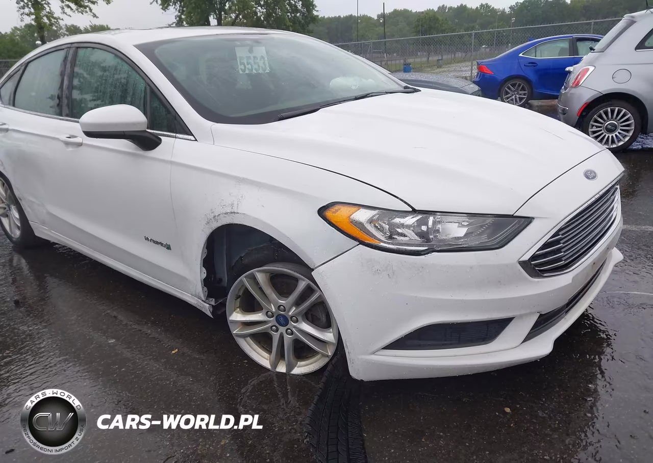 2018 Ford Fusion Hybrid Se VIN:3FA6P0LU5JR247851 - 6