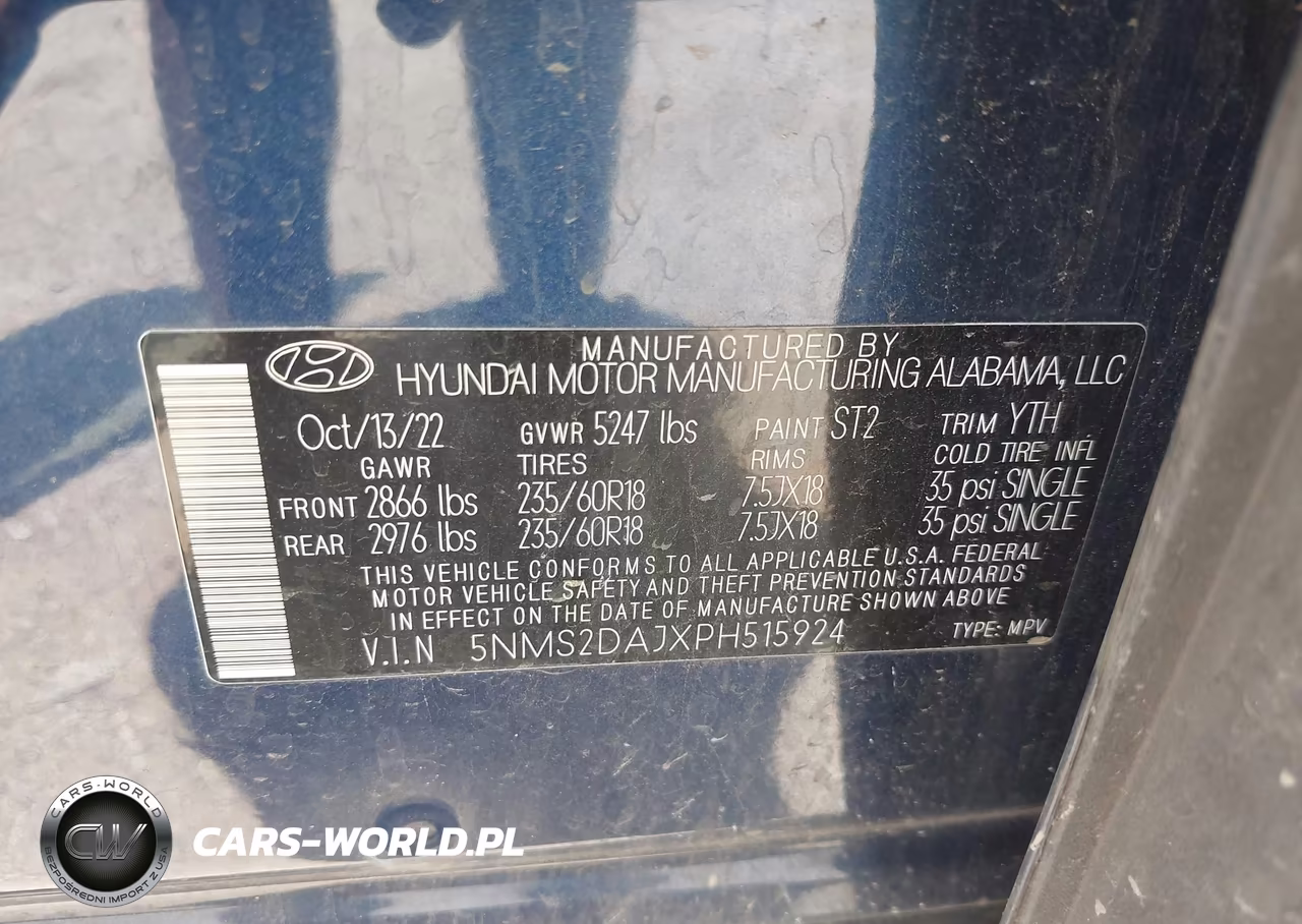 2023 Hyundai Santa Fe Sel VIN:5NMS2DAJXPH515924 - 9