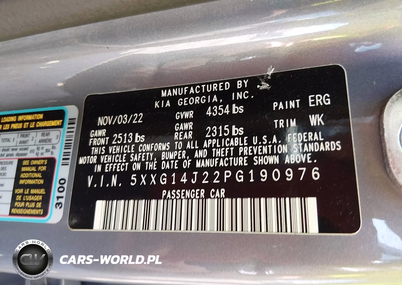 2023 Kia K5 Lxs VIN:5XXG14J22PG190976 - 9