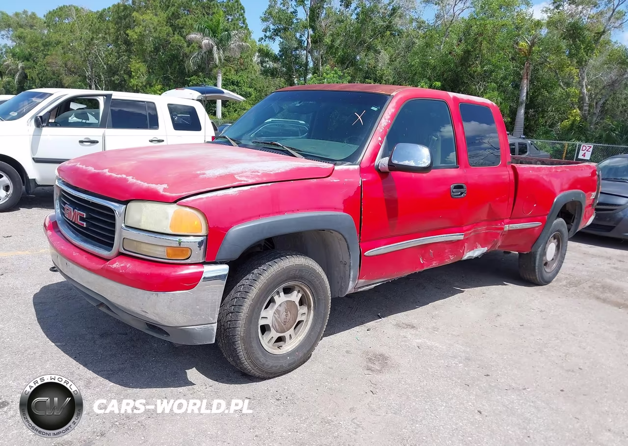 2002 GMC Sierra 1500 Sle VIN:1GTEK19TX2E222778 - 2