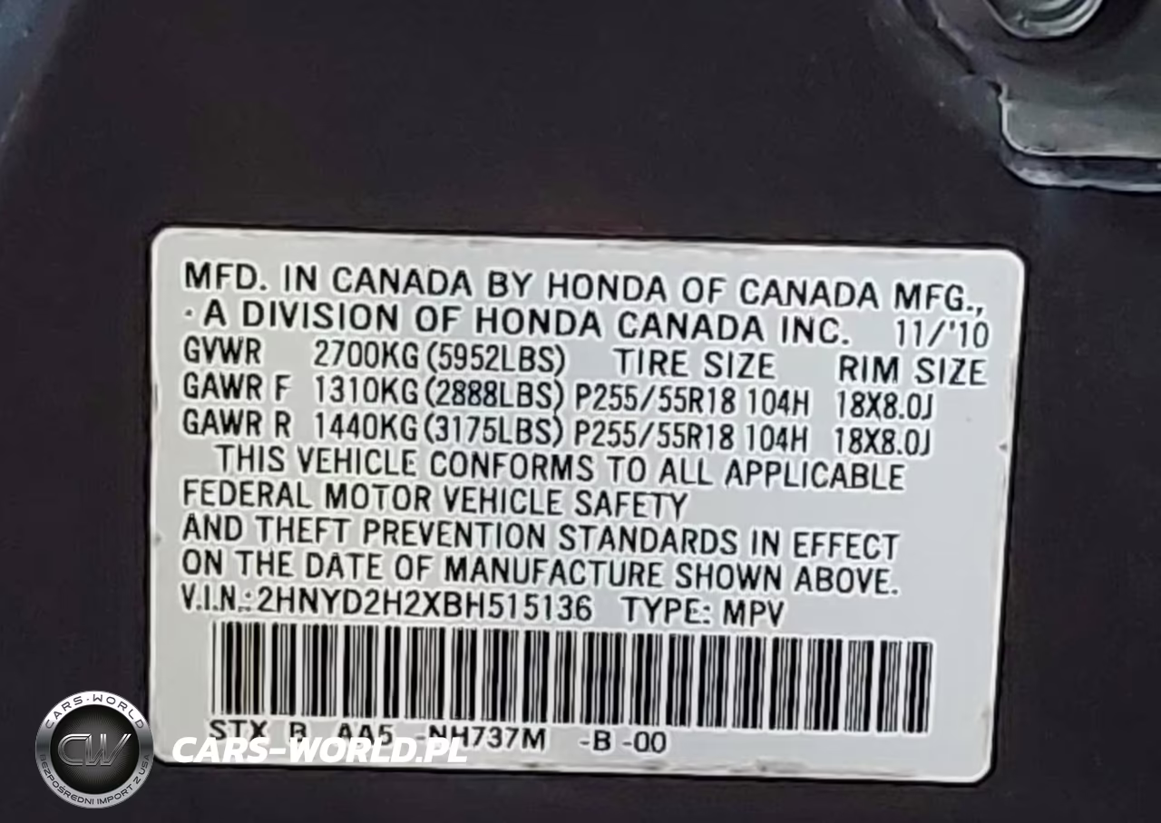 2011 Acura Mdx VIN:2HNYD2H2XBH515136 - 9