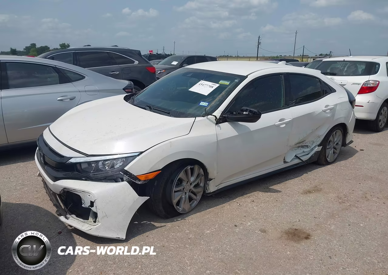 2019 Honda Civic Sport VIN:SHHFK7H44KU223407 - 2