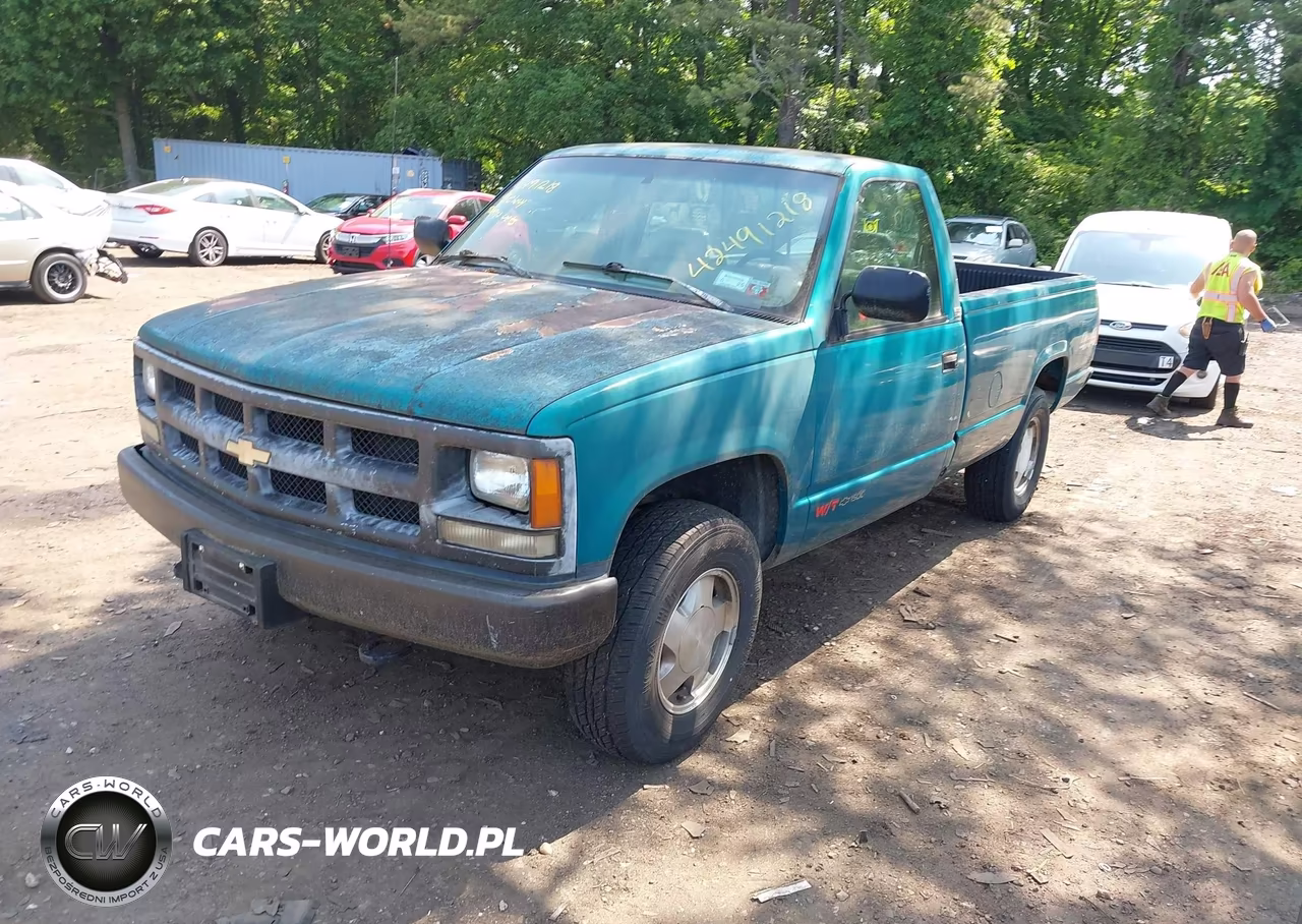 1993 Chevrolet Gmt-400 K1500 VIN:1GCEK14Z6PE252654 - 2