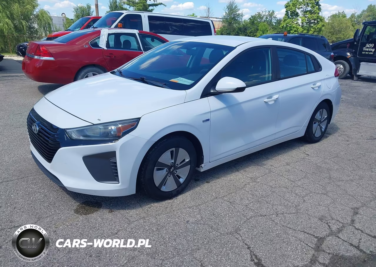 2019 Hyundai Ioniq Hybrid Blue VIN:KMHC65LC8KU106721 - 2