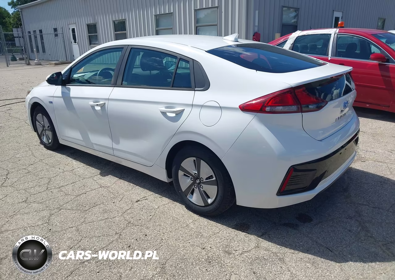 2019 Hyundai Ioniq Hybrid Blue VIN:KMHC65LC8KU106721 - 3