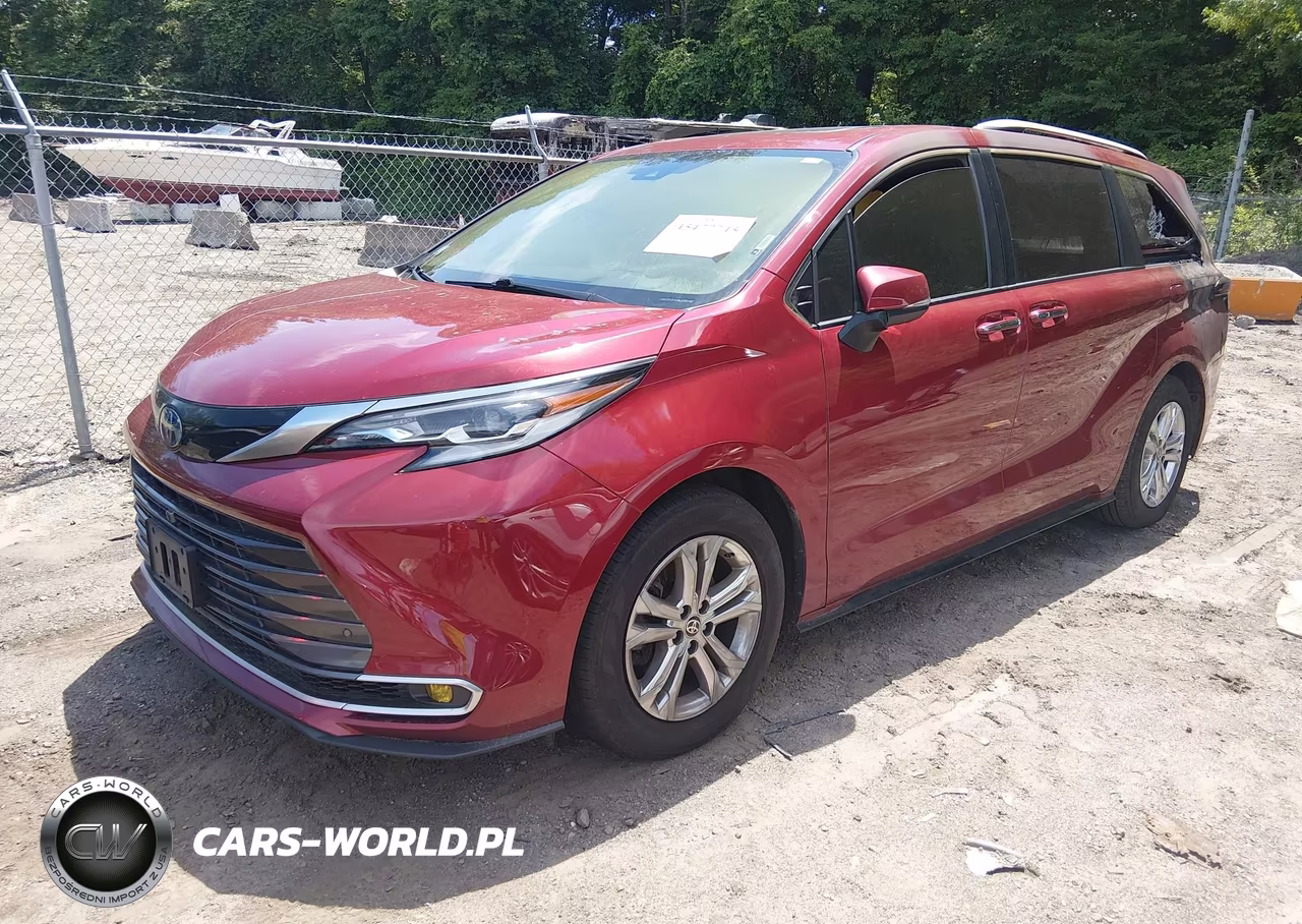 2021 Toyota Sienna Platinum VIN:5TDESKFC0MS015579 - 2