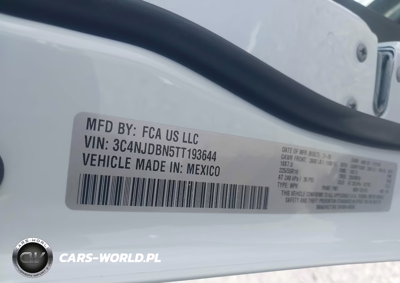 2026 Jeep Compass Latitude Altitude VIN:3C4NJDBN5TT193644 - 9