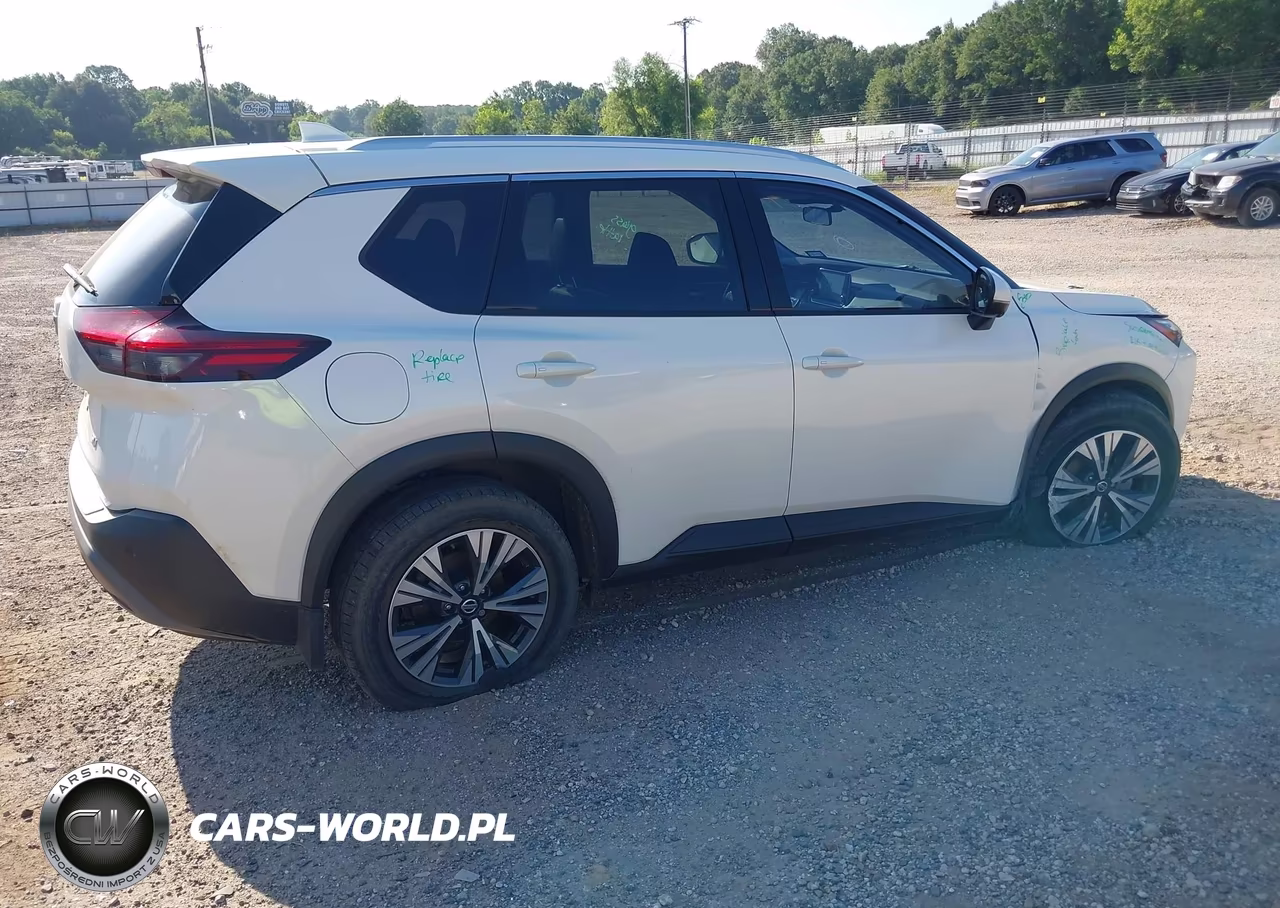 2021 Nissan Rogue Sv Fwd VIN:JN8AT3BA3MW018079 - 4