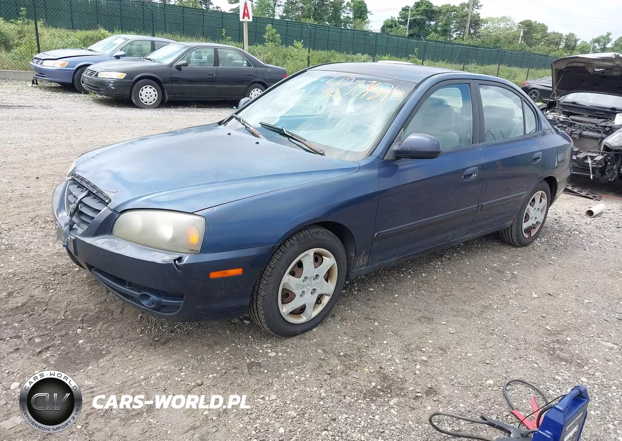 2005 Hyundai Elantra Gls-Gt VIN:KMHDN46D25U927842 - 2