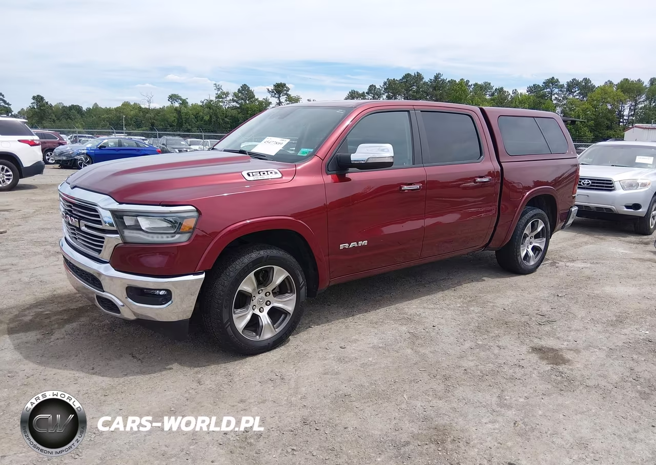 2021 Ram 1500 Laramie 4X4 5'7 Box VIN:1C6SRFJT8MN736629 - 2