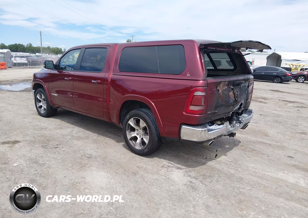 2021 Ram 1500 Laramie 4X4 5'7 Box VIN:1C6SRFJT8MN736629 - 3