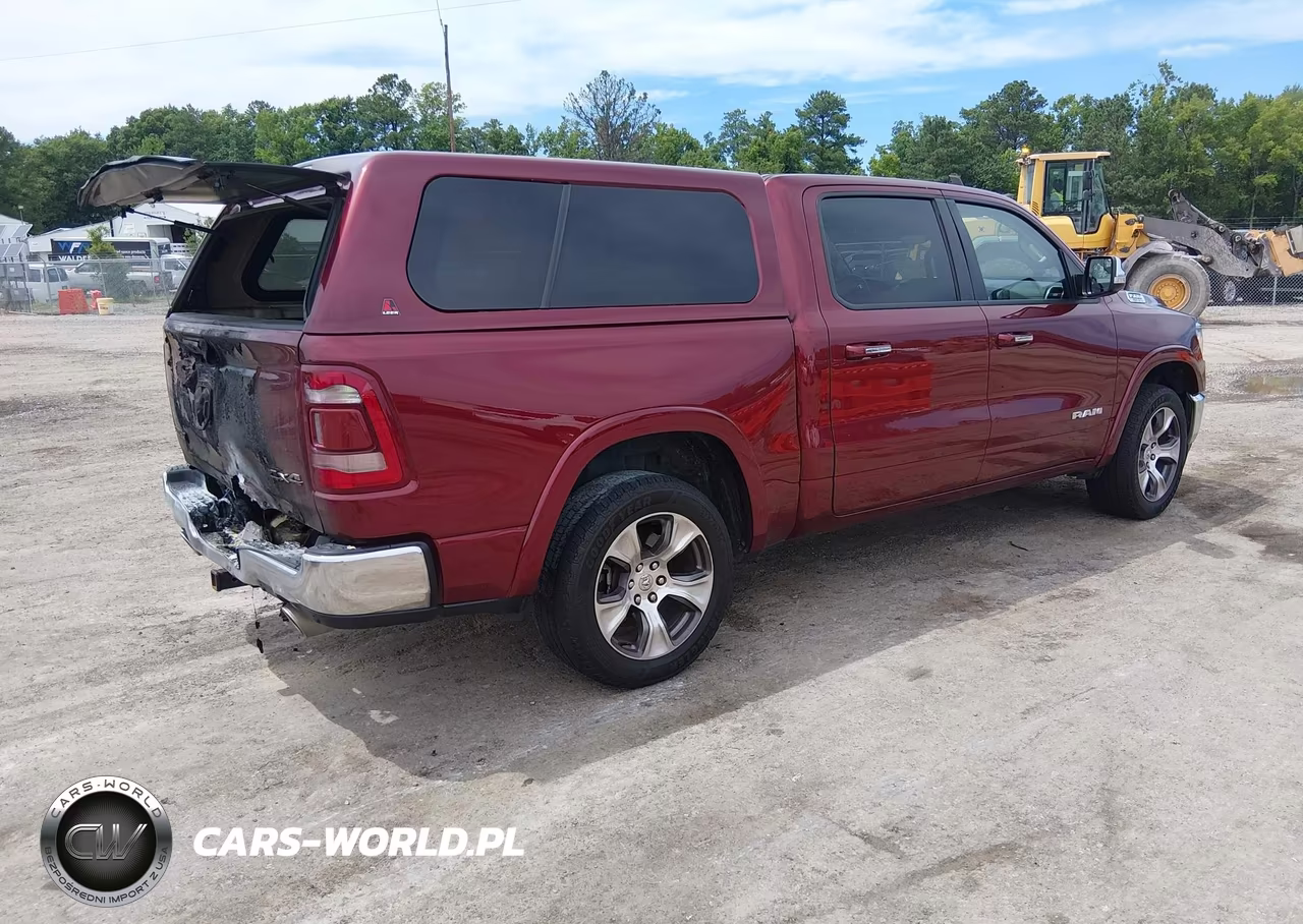 2021 Ram 1500 Laramie 4X4 5'7 Box VIN:1C6SRFJT8MN736629 - 4