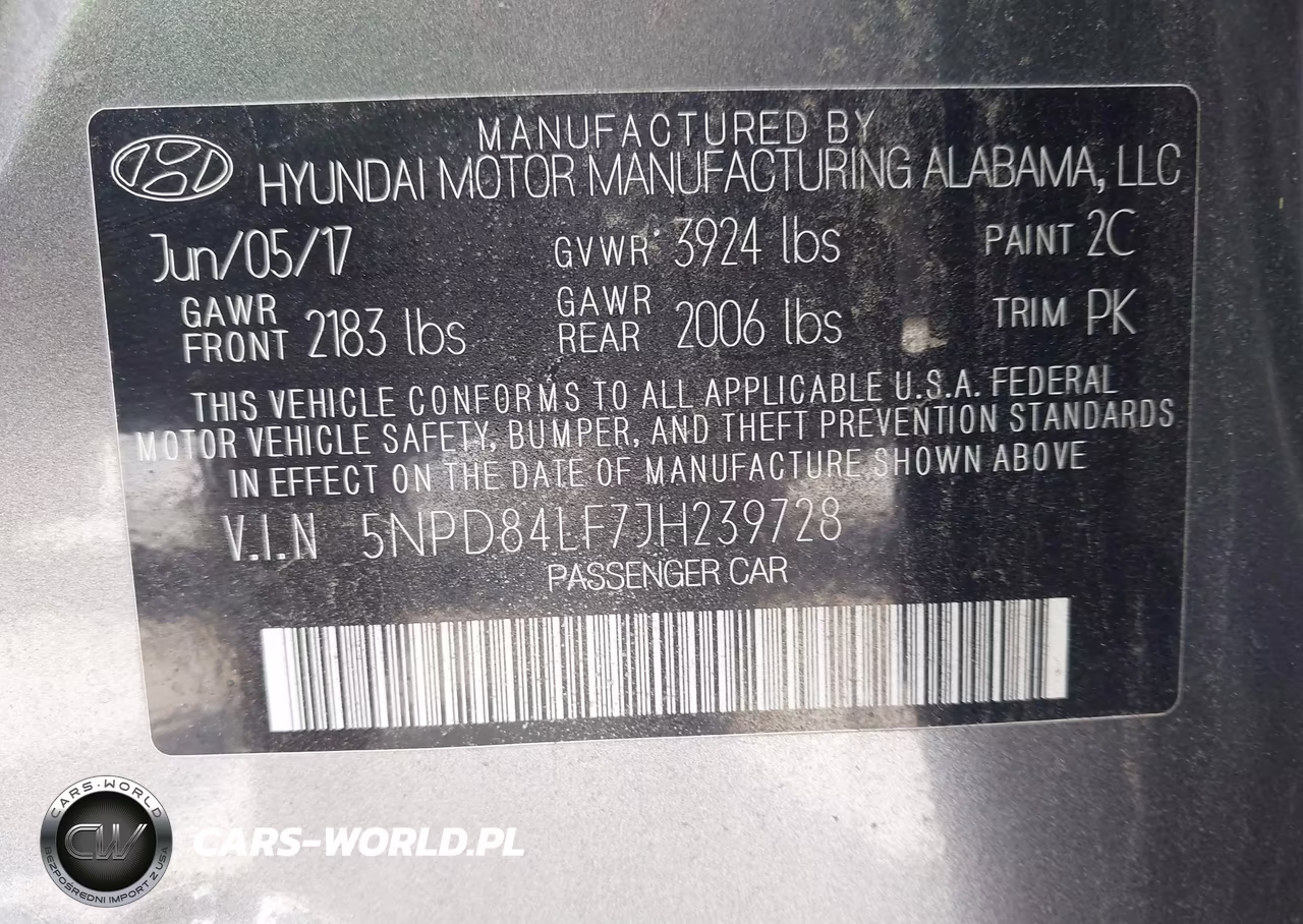 2018 Hyundai Elantra Sel VIN:5NPD84LF7JH239728 - 9
