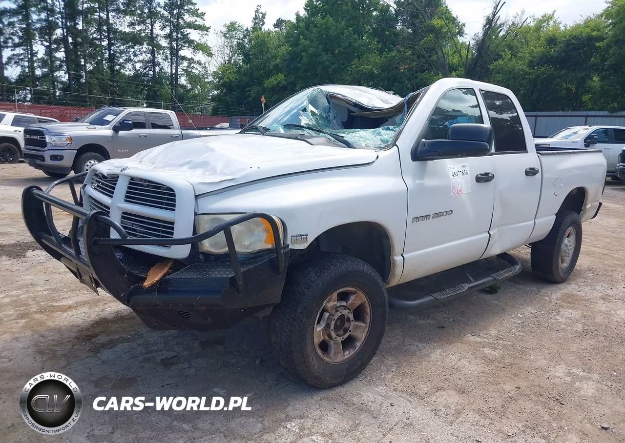 2003 Dodge Ram 2500 Slt-Laramie-St VIN:3D3KU28D73G797337 - 2