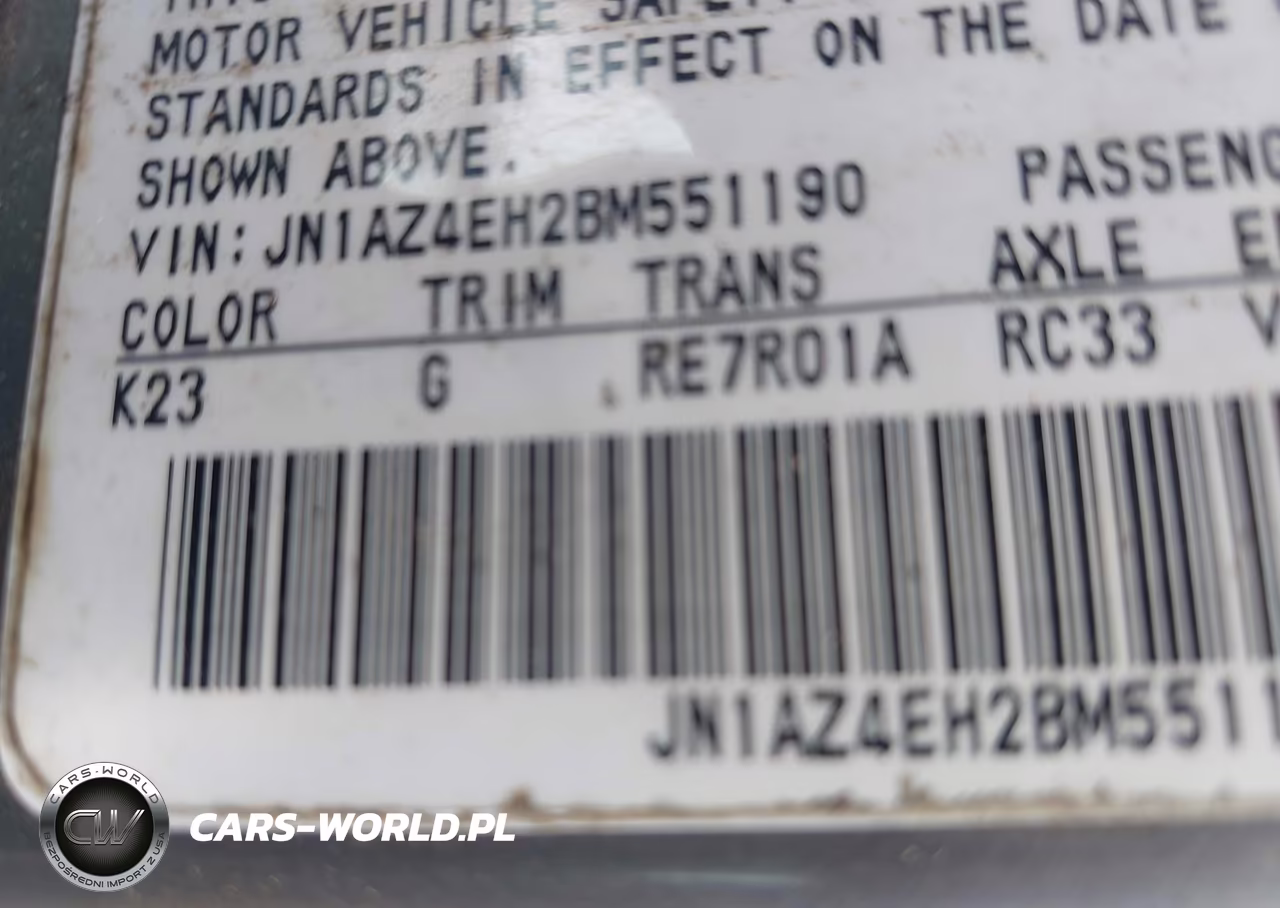 2011 Nissan 370Z VIN:JN1AZ4EH2BM551190 - 9