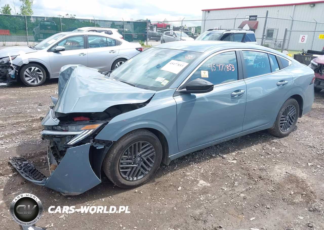 2026 Nissan Sentra Sv VIN:3N1AB9CV7TY229346 - 2