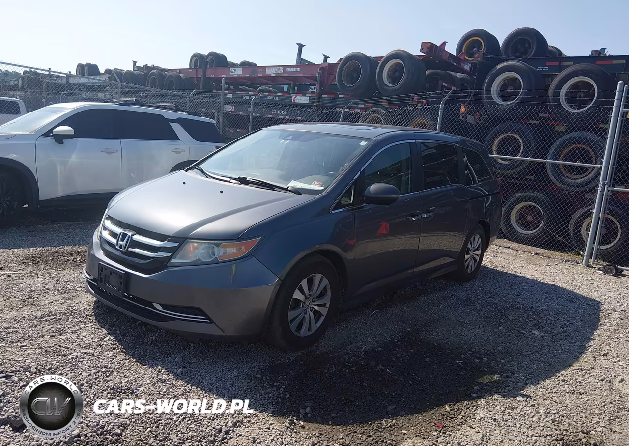 2014 Honda Odyssey Ex-L VIN:5FNRL5H68EB102000 - 2
