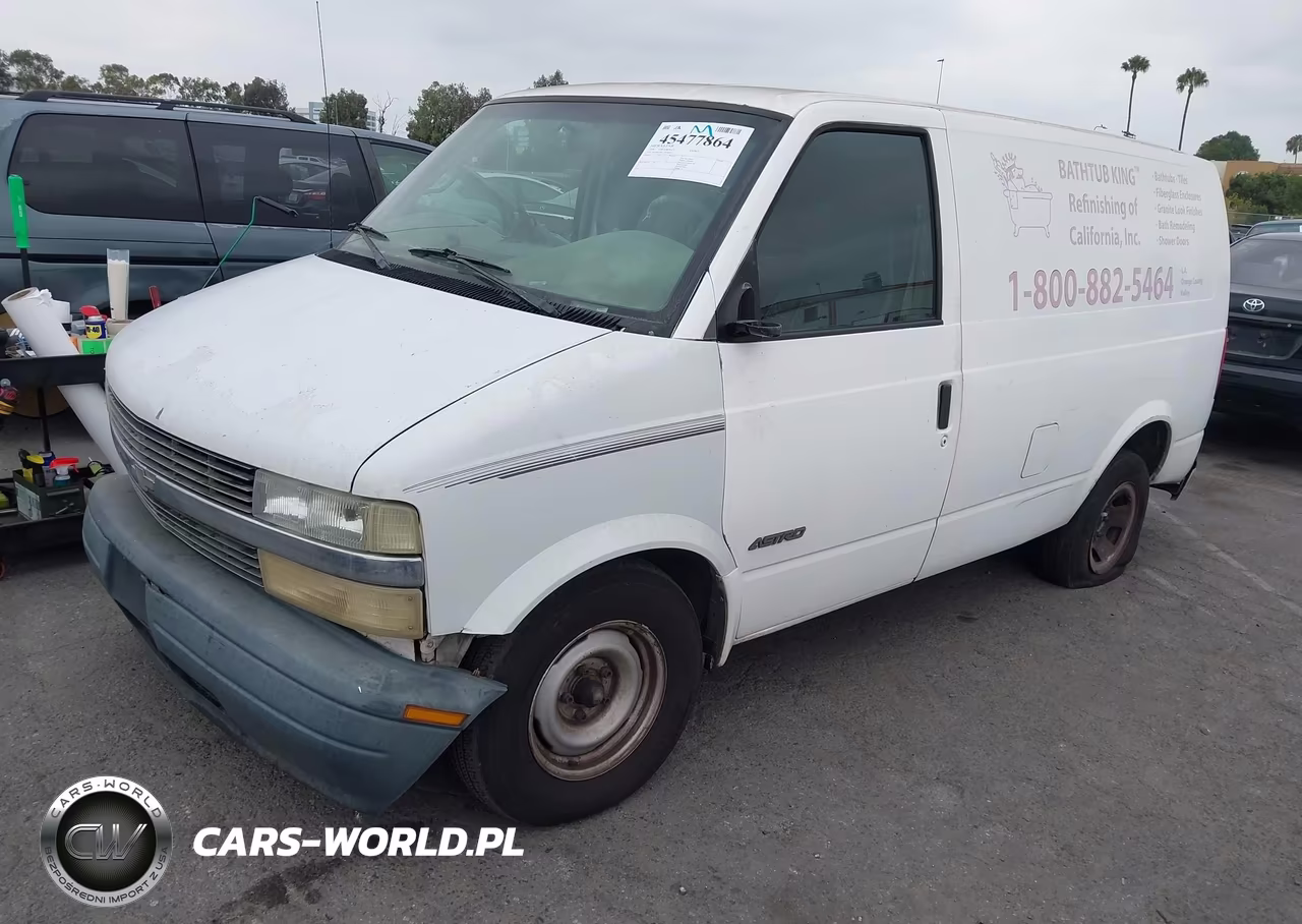 2000 Chevrolet Astro VIN:1GCDM19W2YB198647 - 2