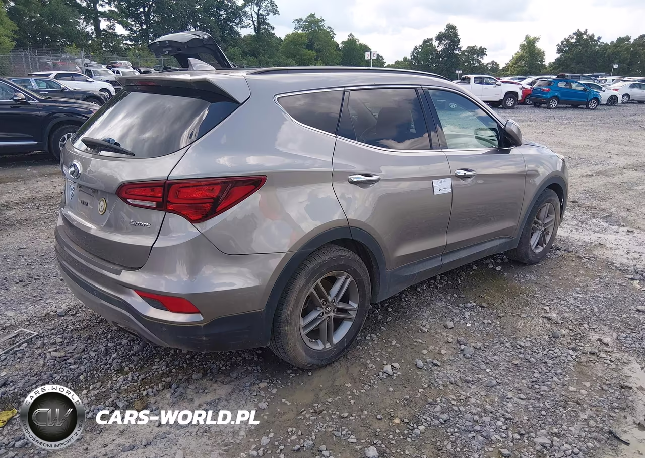 2017 Hyundai Santa Fe Sport 2.4L VIN:5XYZU3LB3HG386879 - 4