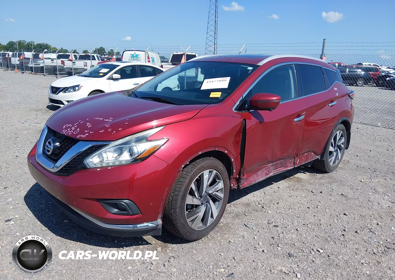 2017 Nissan Murano Platinum VIN:5N1AZ2MG9HN141043 - 2