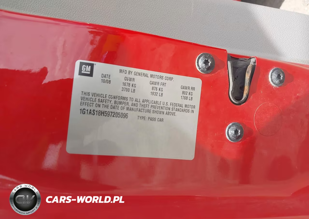 2009 Chevrolet Cobalt Ls VIN:1G1AS18H597205096 - 9