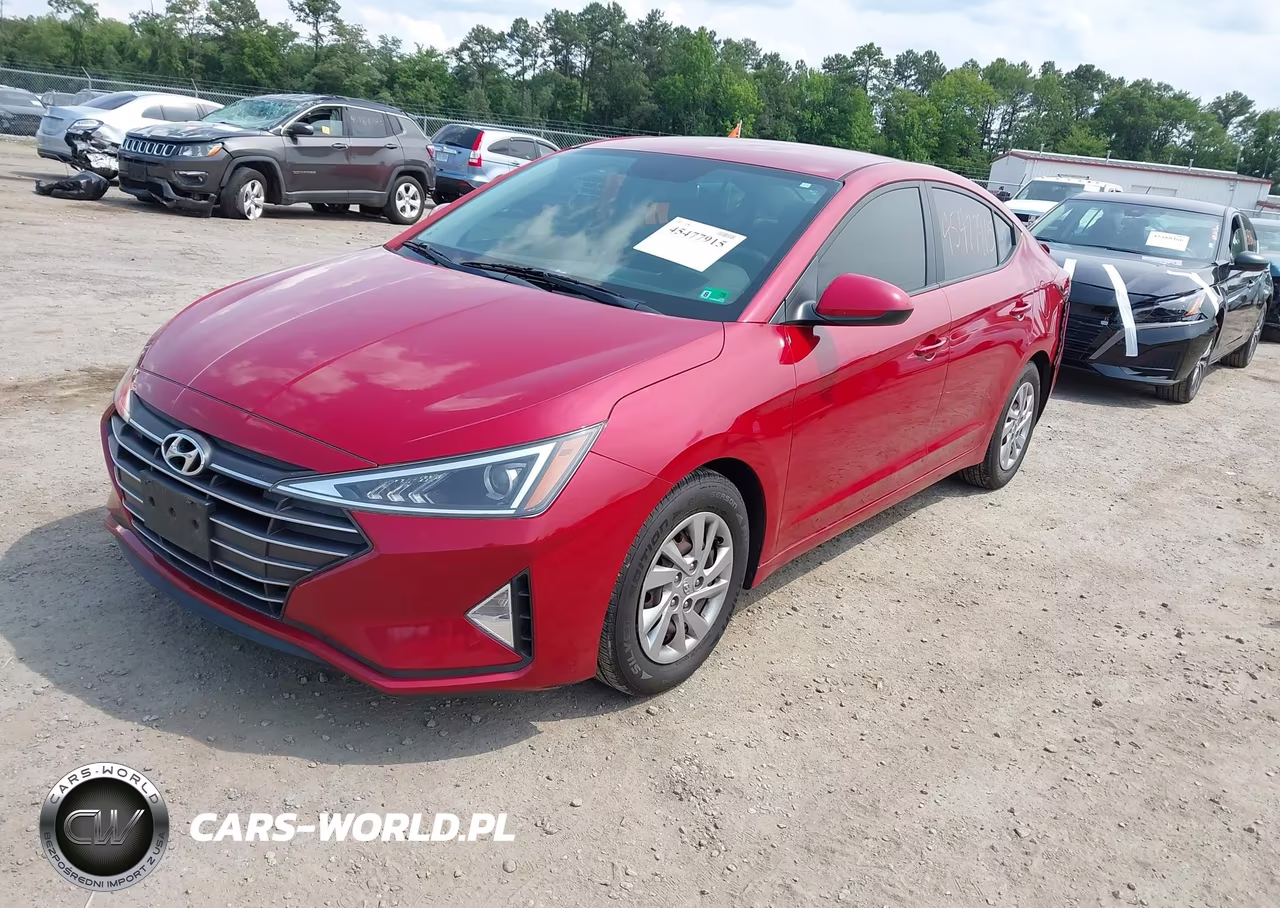 2019 Hyundai Elantra Se VIN:KMHD74LF3KU777901 - 2