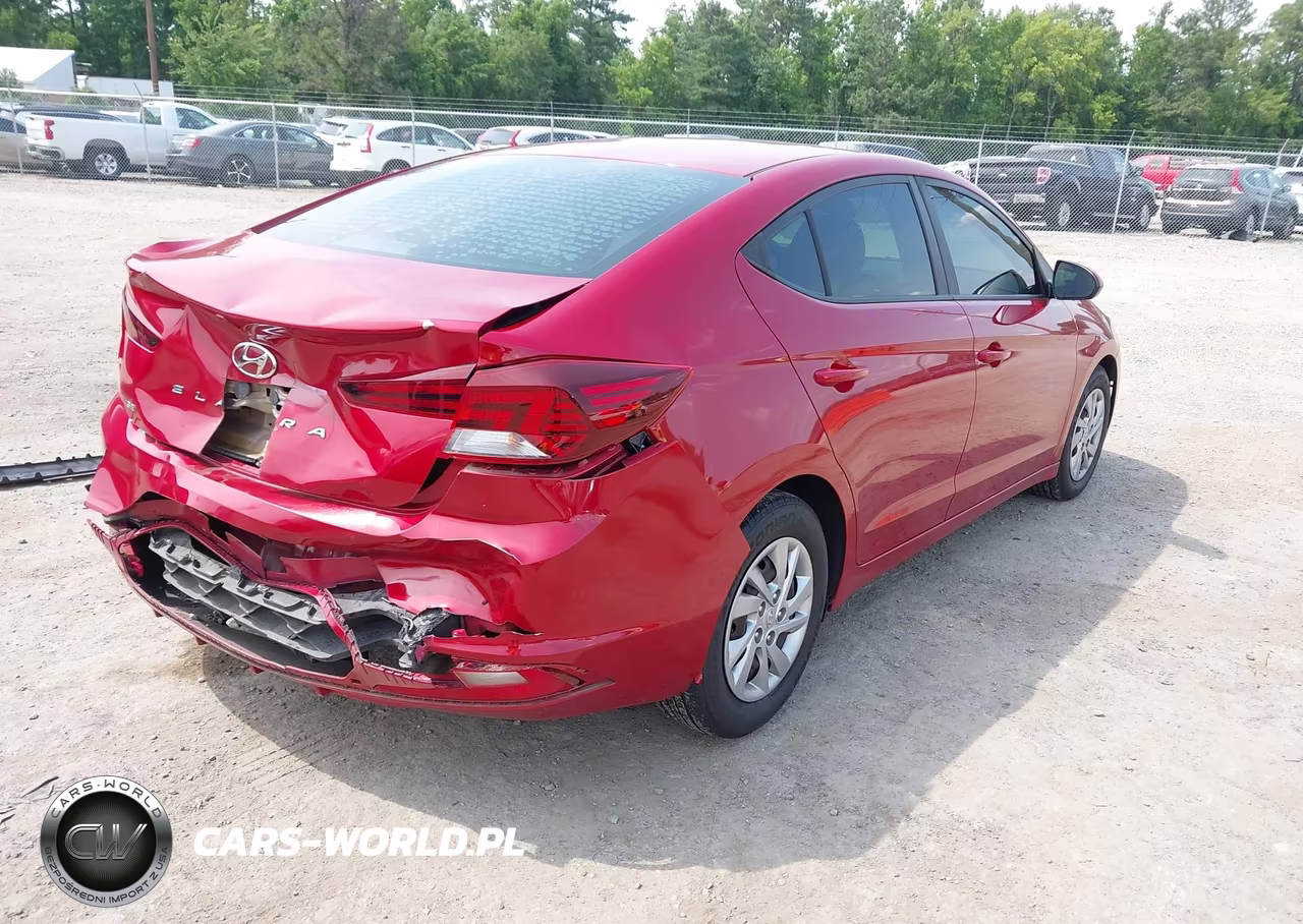 2019 Hyundai Elantra Se VIN:KMHD74LF3KU777901 - 4