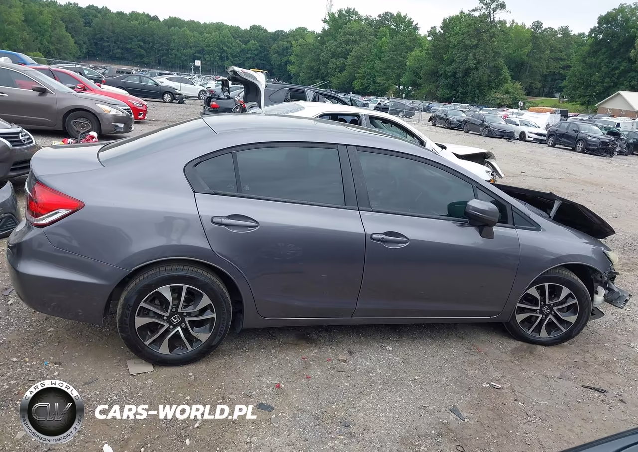 2015 Honda Civic Ex VIN:19XFB2F87FE033820 - 14
