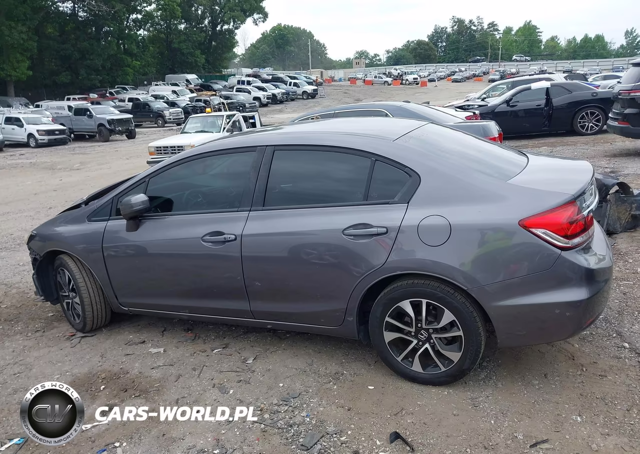 2015 Honda Civic Ex VIN:19XFB2F87FE033820 - 15