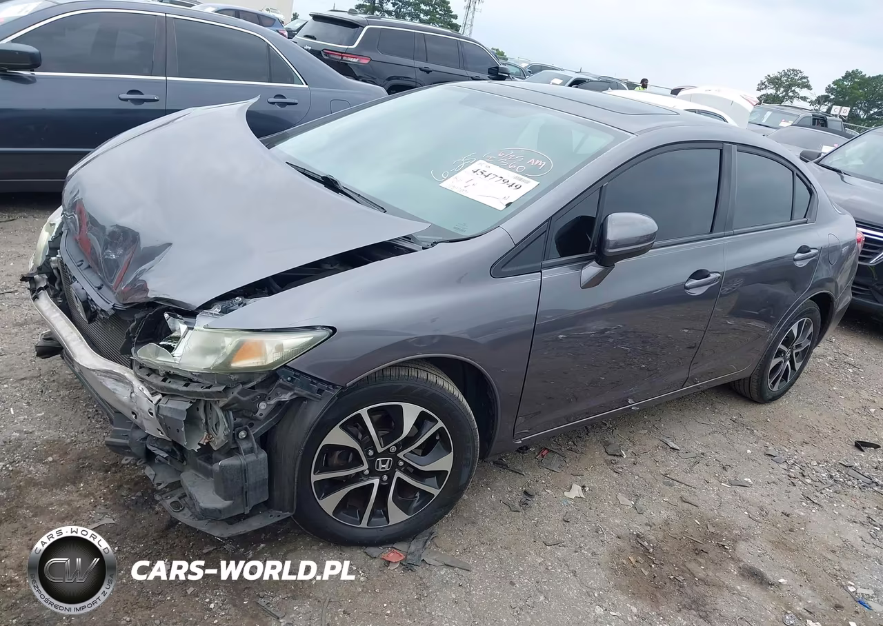 2015 Honda Civic Ex VIN:19XFB2F87FE033820 - 2