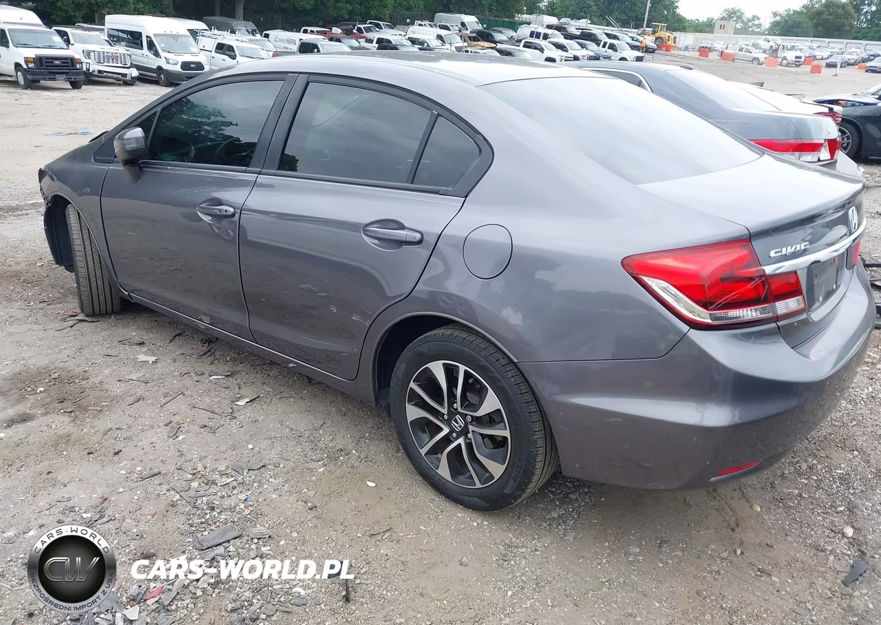 2015 Honda Civic Ex VIN:19XFB2F87FE033820 - 3