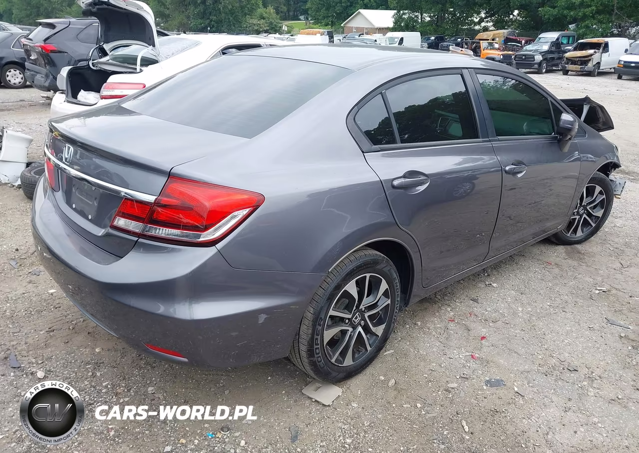 2015 Honda Civic Ex VIN:19XFB2F87FE033820 - 4