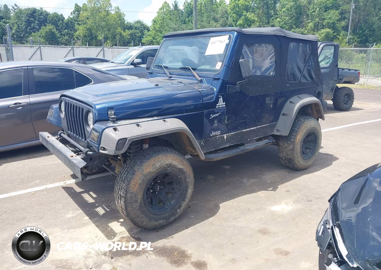 2002 Jeep Wrangler Sport VIN:1J4FA49S62P735914 - 2