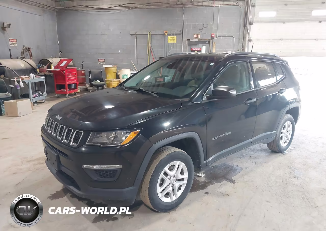 2018 Jeep Compass Sport 4X4 VIN:3C4NJDABXJT392242 - 2