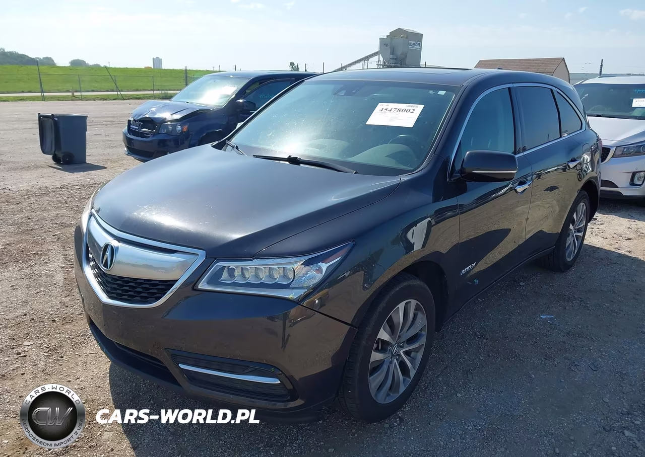 2015 Acura Mdx Technology Package VIN:5FRYD4H4XFB019721 - 2