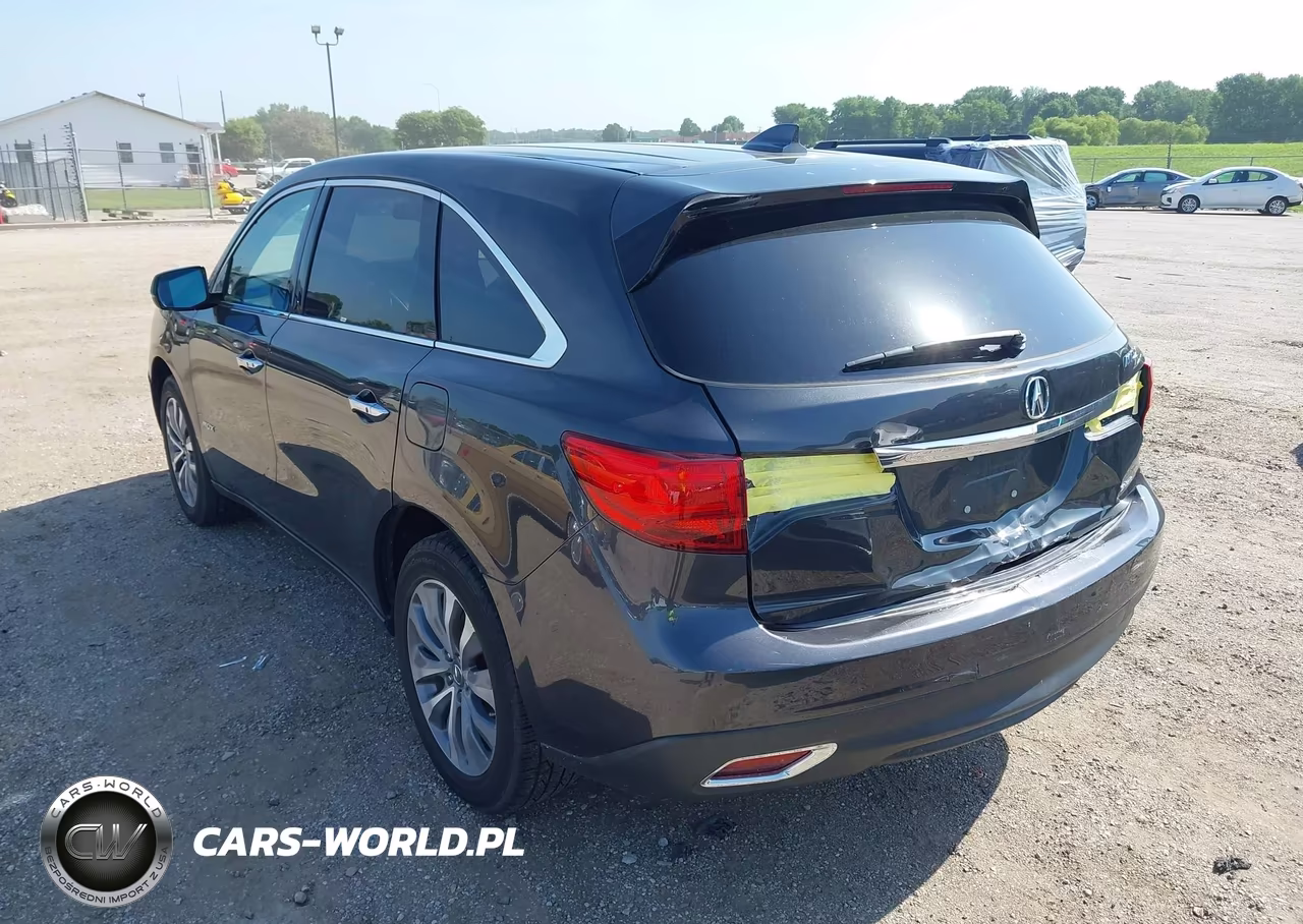 2015 Acura Mdx Technology Package VIN:5FRYD4H4XFB019721 - 3