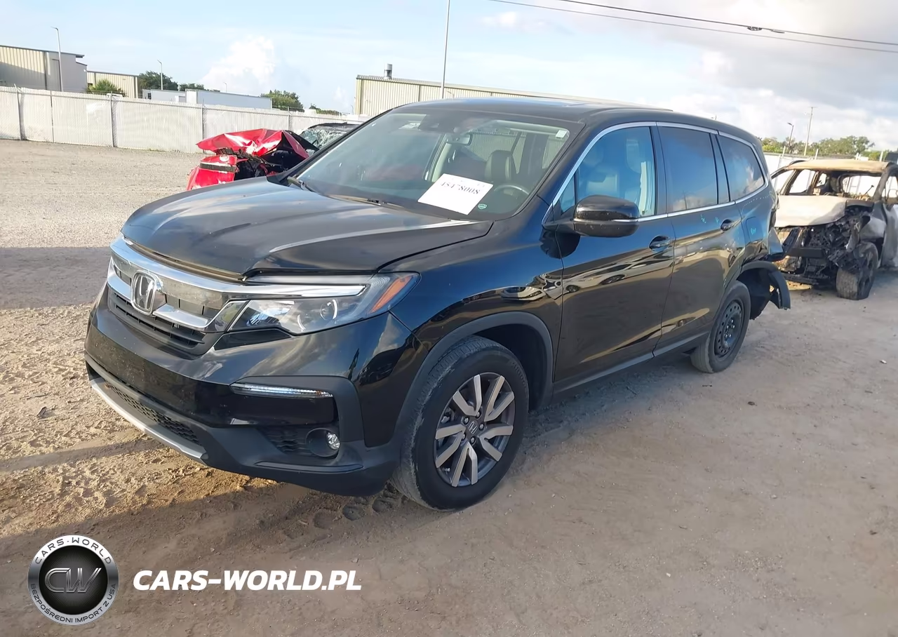 2022 Honda Pilot 2Wd Ex-L VIN:5FNYF5H52NB013128 - 2
